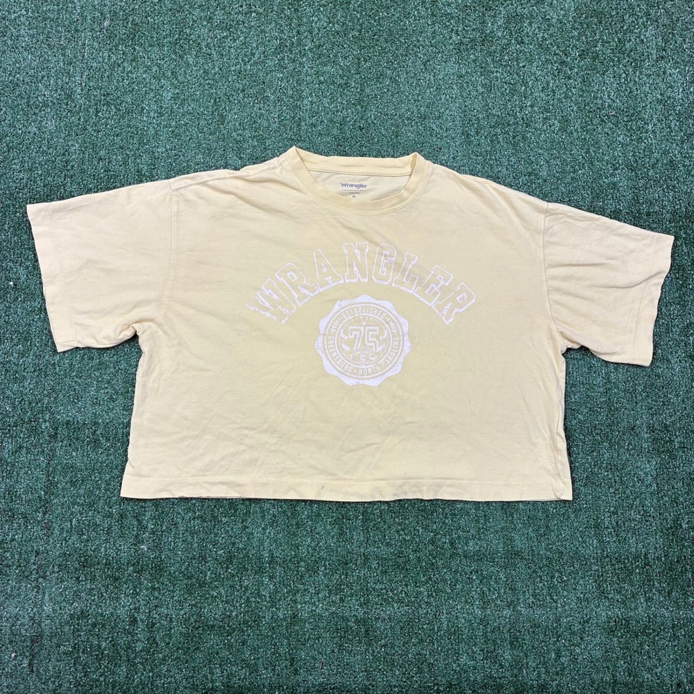 Wrangler Crop Top‎ Graphic T-shirt